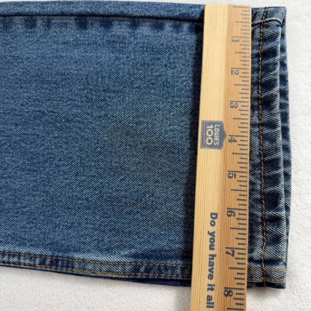 Levi's 516 Slim Straight Jeans Mens 34x34 Blue Denim Classic‎ Aesthetic NWT